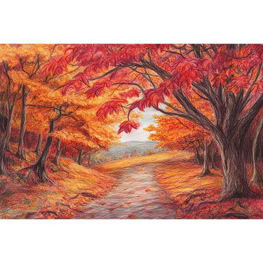 Vintage Autumn canvas